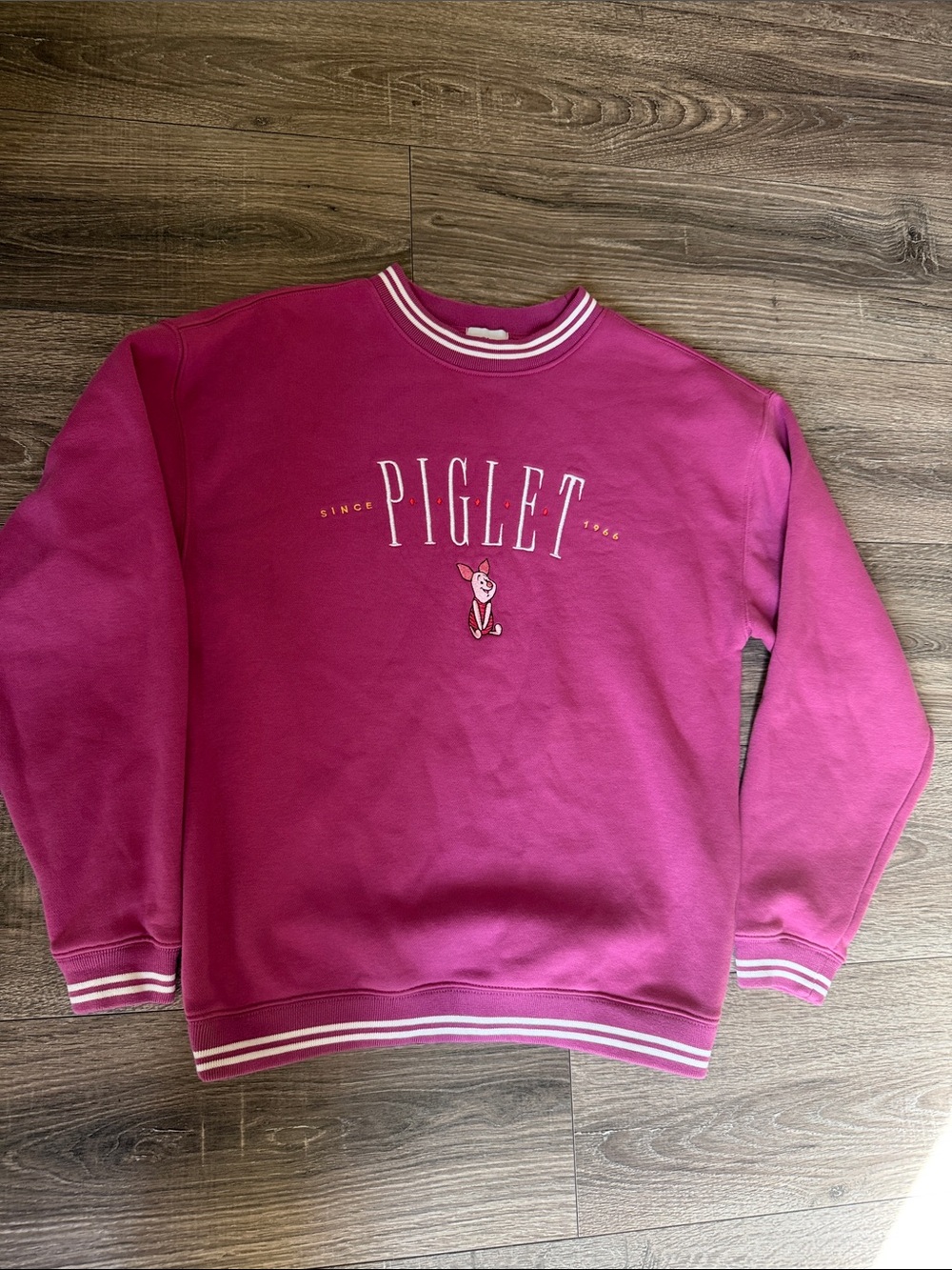 DISNEY Store Winnie the Pooh PIGLET pullover Sweatshirt